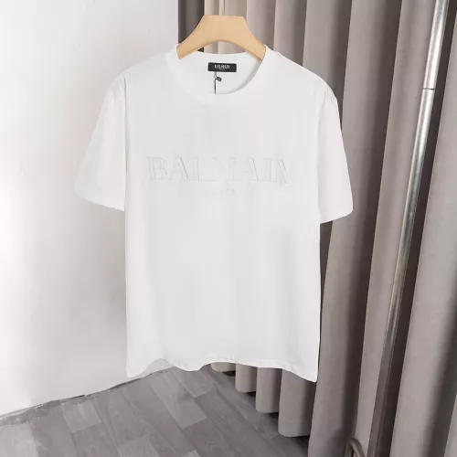 Cheap Balmain T-Shirts Short Sleeved For Men #1335188, $$32.00 USD On Balmain T-Shirts
