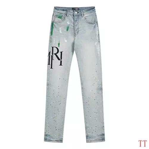 Replica Amiri Jeans For Men #1335405 $64.00 USD for Wholesale