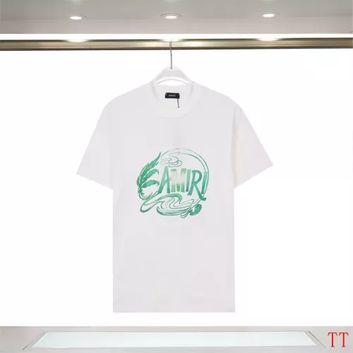 Cheap Amiri T-Shirts Short Sleeved For Unisex #1335418, $$32.00 USD On Amiri T-Shirts