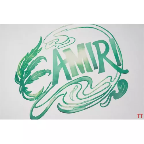 Replica Amiri T-Shirts Short Sleeved For Unisex #1335418 $32.00 USD for Wholesale
