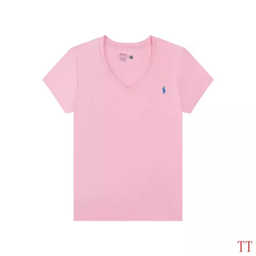 Cheap Ralph Lauren Polo T-Shirts Short Sleeved For Women #1335470, $$29.00 USD On Ralph Lauren Polo T-Shirts