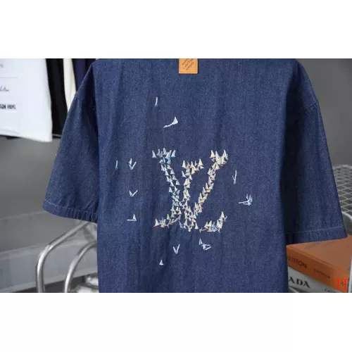 Replica Louis Vuitton LV Shirts Short Sleeved For Unisex #1335541 $72.00 USD for Wholesale
