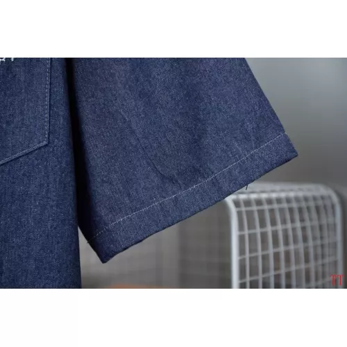 Replica Louis Vuitton LV Shirts Short Sleeved For Unisex #1335541 $72.00 USD for Wholesale