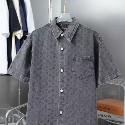 Cheap Louis Vuitton LV Shirts Short Sleeved For Unisex #1335542, $$64.00 USD On Louis Vuitton LV Shirts