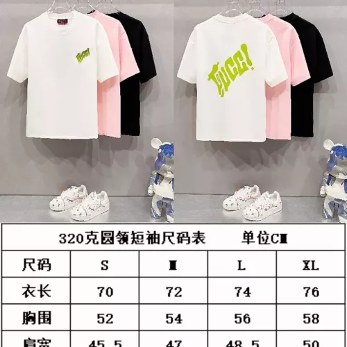 Replica Gucci T-Shirts Short Sleeved For Unisex #1335575 $42.00 USD for Wholesale