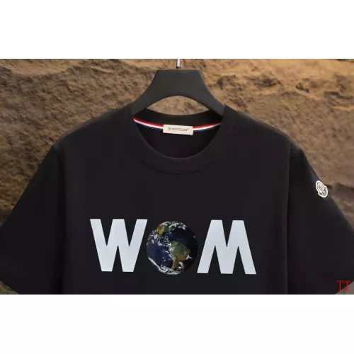 Replica Moncler T-Shirts Short Sleeved For Unisex #1335586 $42.00 USD for Wholesale