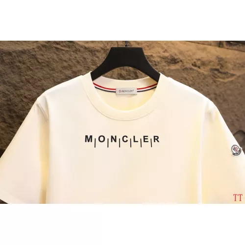 Replica Moncler T-Shirts Short Sleeved For Unisex #1335588 $42.00 USD for Wholesale