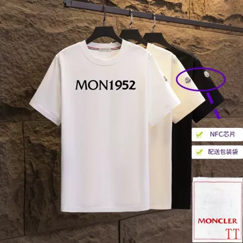 Replica Moncler T-Shirts Short Sleeved For Unisex #1335591 $42.00 USD for Wholesale