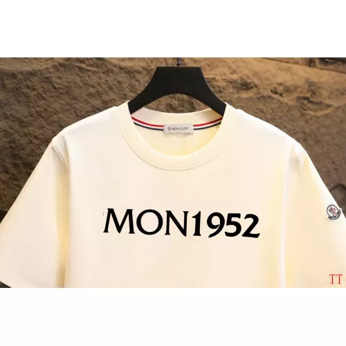 Replica Moncler T-Shirts Short Sleeved For Unisex #1335591 $42.00 USD for Wholesale