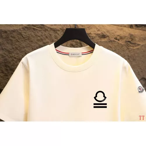 Replica Moncler T-Shirts Short Sleeved For Unisex #1335594 $42.00 USD for Wholesale