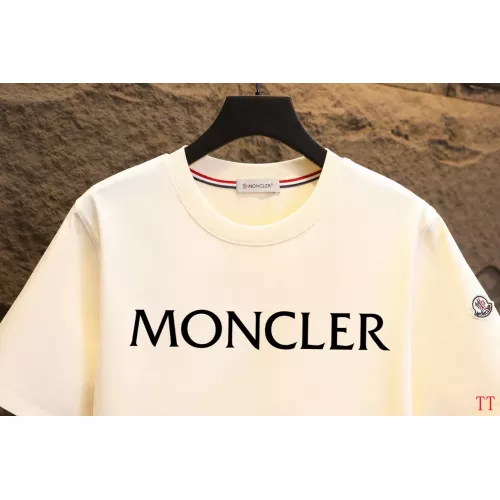 Replica Moncler T-Shirts Short Sleeved For Unisex #1335618 $42.00 USD for Wholesale