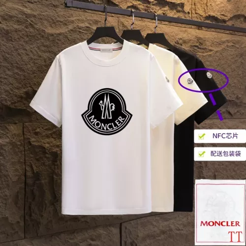 Replica Moncler T-Shirts Short Sleeved For Unisex #1335652 $42.00 USD for Wholesale