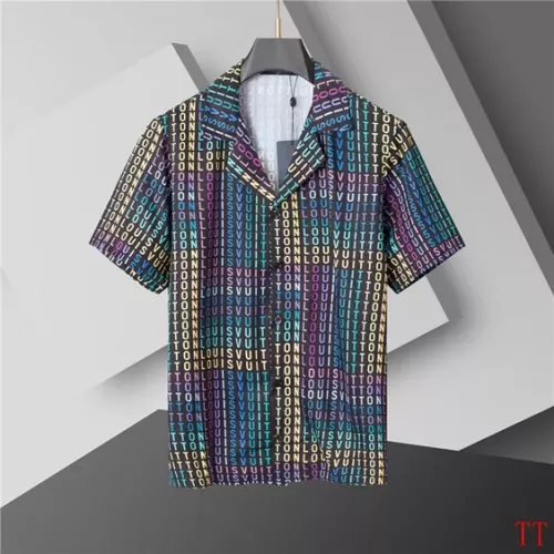 Replica Louis Vuitton LV Tracksuits Short Sleeved For Men #1335676 $60.00 USD for Wholesale