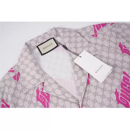Replica Gucci Shirts Short Sleeved For Men #1335711 $36.00 USD for Wholesale
