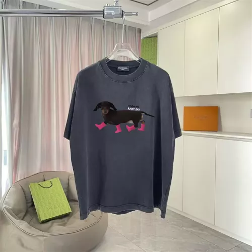 Cheap Balenciaga T-Shirts Short Sleeved For Unisex #1335729, $$45.00 USD On Balenciaga T-Shirts