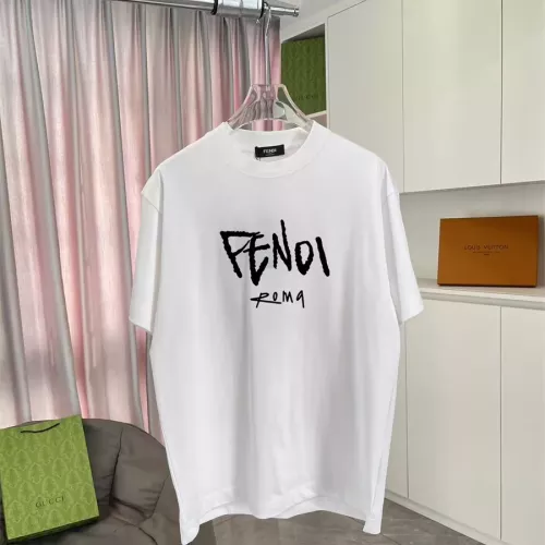 Cheap Fendi T-Shirts Short Sleeved For Unisex #1335772, $$42.00 USD On Fendi T-Shirts
