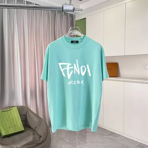 Cheap Fendi T-Shirts Short Sleeved For Unisex #1335773, $$42.00 USD On Fendi T-Shirts