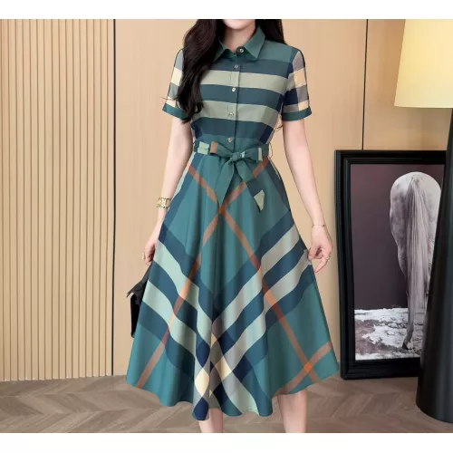 Cheap Burberry Dresses Short Sleeved For Women #1335840, $$85.00 USD On Burberry Dresses