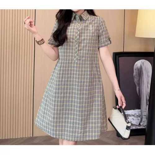Cheap Burberry Dresses Short Sleeved For Women #1335842, $$85.00 USD On Burberry Dresses