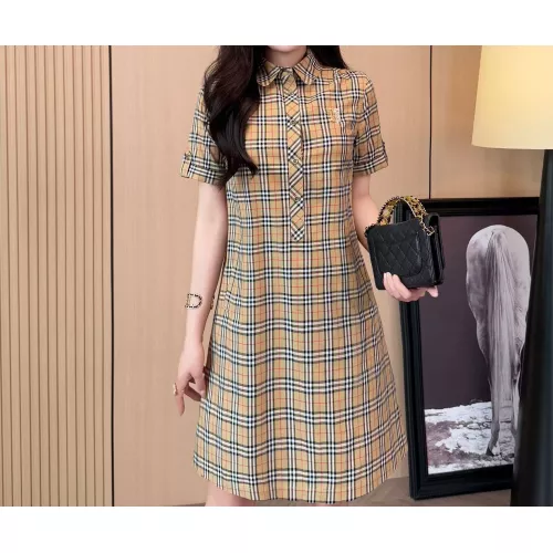 Cheap Burberry Dresses Short Sleeved For Women #1335844, $$85.00 USD On Burberry Dresses