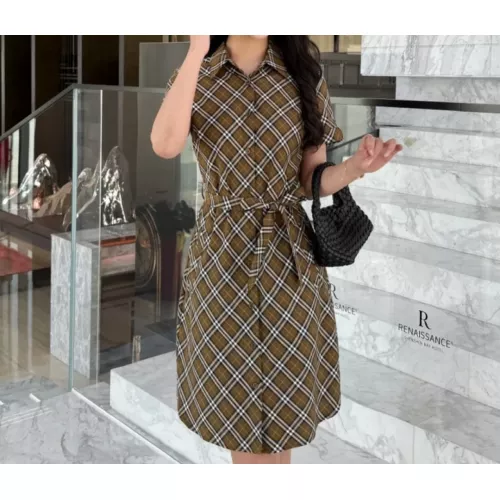 Cheap Burberry Dresses Short Sleeved For Women #1335852, $$85.00 USD On Burberry Dresses