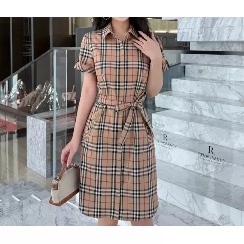 Cheap Burberry Dresses Short Sleeved For Women #1335859, $$85.00 USD On Burberry Dresses