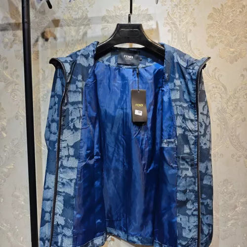 Replica Fendi Jackets Long Sleeved For Men #1335901 $72.00 USD for Wholesale