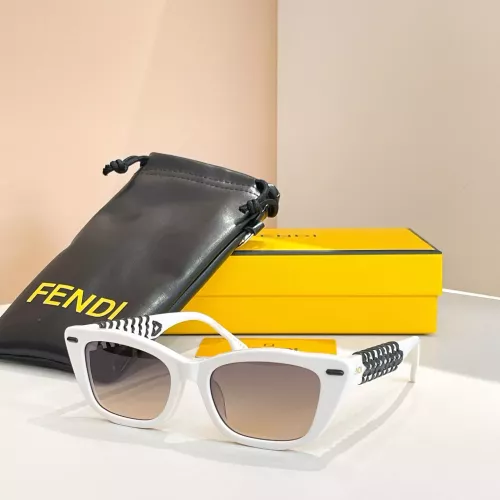 Cheap Fendi AAA Quality Sunglasses #1335909, $$64.00 USD On Fendi AAA Quality Sunglasses
