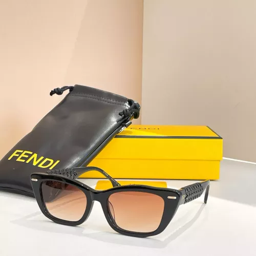 Cheap Fendi AAA Quality Sunglasses #1335913, $$64.00 USD On Fendi AAA Quality Sunglasses