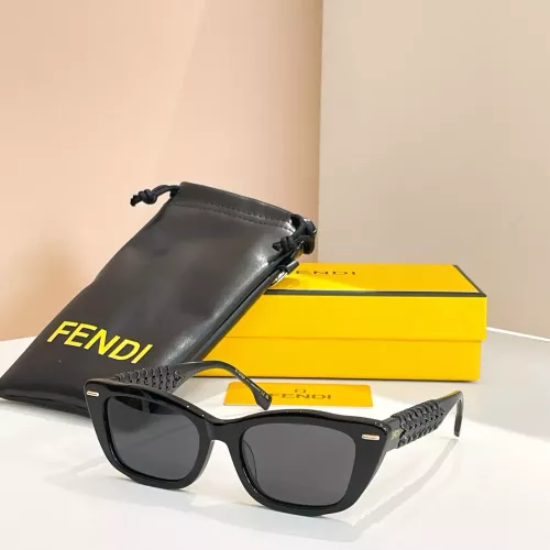 Cheap Fendi AAA Quality Sunglasses #1335916, $$64.00 USD On Fendi AAA Quality Sunglasses