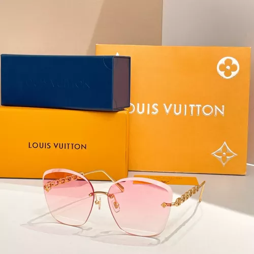 Cheap Louis Vuitton AAA Quality Sunglasses #1335991, $$60.00 USD On Louis Vuitton AAA Quality Sunglasses