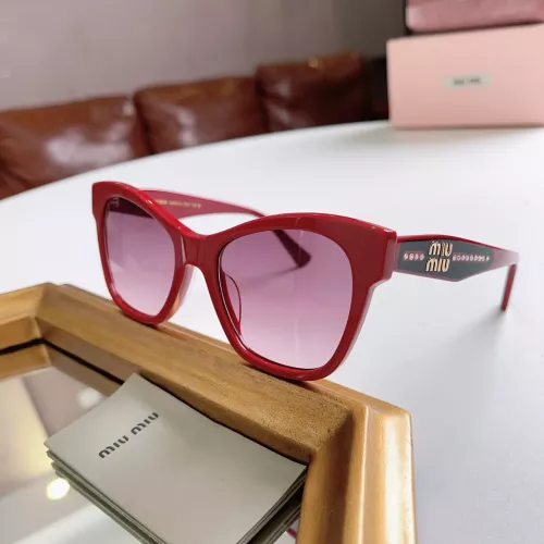Cheap MIU MIU AAA Quality Sunglasses #1336068, $$60.00 USD On MIU MIU AAA Sunglasses