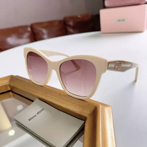 Cheap MIU MIU AAA Quality Sunglasses #1336071, $$60.00 USD On MIU MIU AAA Sunglasses