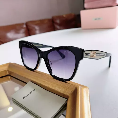 Cheap MIU MIU AAA Quality Sunglasses #1336072, $$60.00 USD On MIU MIU AAA Sunglasses