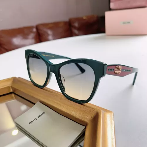 Cheap MIU MIU AAA Quality Sunglasses #1336074, $$60.00 USD On MIU MIU AAA Sunglasses