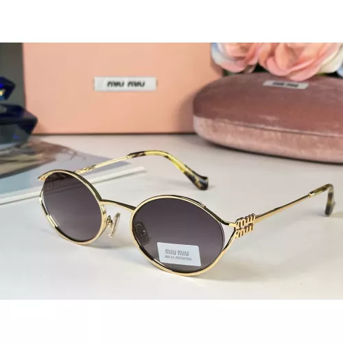Cheap MIU MIU AAA Quality Sunglasses #1336085, $$60.00 USD On MIU MIU AAA Sunglasses