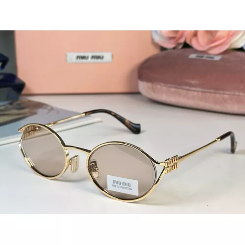 Cheap MIU MIU AAA Quality Sunglasses #1336087, $$60.00 USD On MIU MIU AAA Sunglasses
