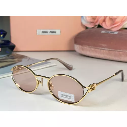 Cheap MIU MIU AAA Quality Sunglasses #1336089, $$60.00 USD On MIU MIU AAA Sunglasses