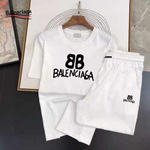 Cheap Balenciaga Fashion Tracksuits Short Sleeved For Men #1336117, $$48.00 USD On Balenciaga Fashion Tracksuits