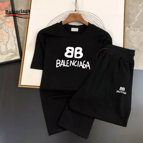 Cheap Balenciaga Fashion Tracksuits Short Sleeved For Men #1336118, $$48.00 USD On Balenciaga Fashion Tracksuits