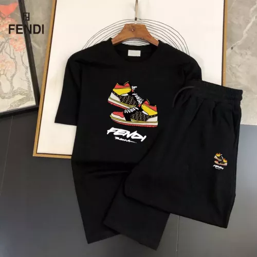 Cheap Fendi Tracksuits Short Sleeved For Men #1336127, $$48.00 USD On Fendi Tracksuits