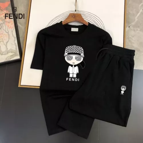 Cheap Fendi Tracksuits Short Sleeved For Men #1336137, $$48.00 USD On Fendi Tracksuits