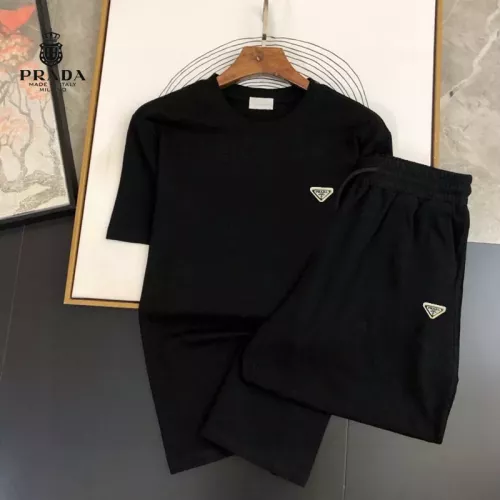 Cheap Prada Tracksuits Short Sleeved For Men #1336149, $$48.00 USD On Prada Tracksuits