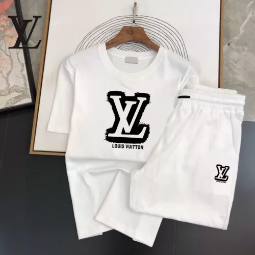 Cheap Louis Vuitton LV Tracksuits Short Sleeved For Men #1336151, $$48.00 USD On Louis Vuitton LV Tracksuits