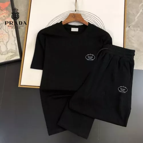 Cheap Prada Tracksuits Short Sleeved For Men #1336166, $$48.00 USD On Prada Tracksuits