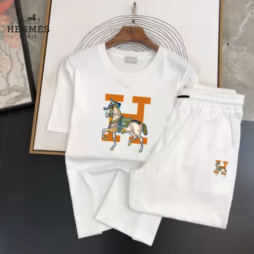 Cheap Hermes Tracksuits Short Sleeved For Men #1336178, $$48.00 USD On Hermes Tracksuits