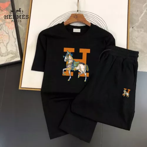 Cheap Hermes Tracksuits Short Sleeved For Men #1336179, $$48.00 USD On Hermes Tracksuits