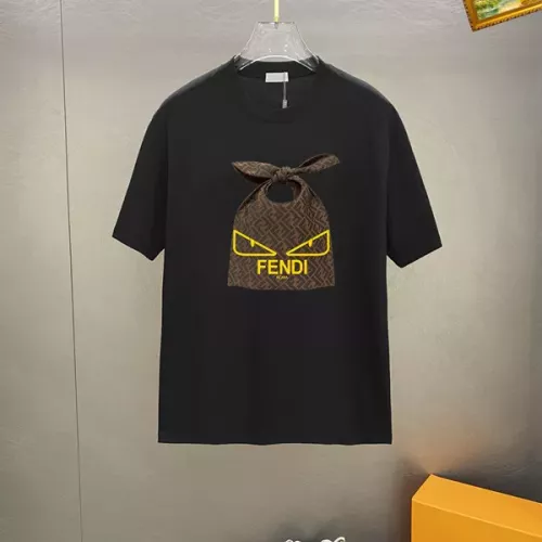 Cheap Fendi T-Shirts Short Sleeved For Unisex #1336213, $$25.00 USD On Fendi T-Shirts