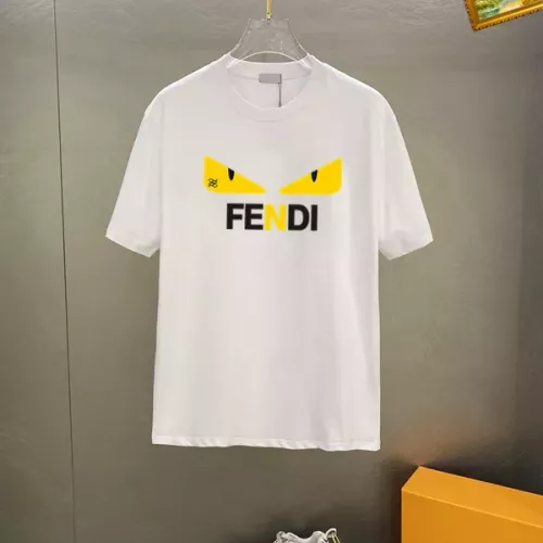 Cheap Fendi T-Shirts Short Sleeved For Unisex #1336226, $$25.00 USD On Fendi T-Shirts