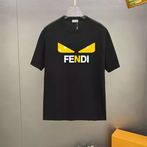 Cheap Fendi T-Shirts Short Sleeved For Unisex #1336227, $$25.00 USD On Fendi T-Shirts